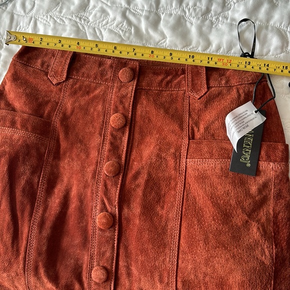 Blanknyc genuine leather skirt - Picture 8 of 11